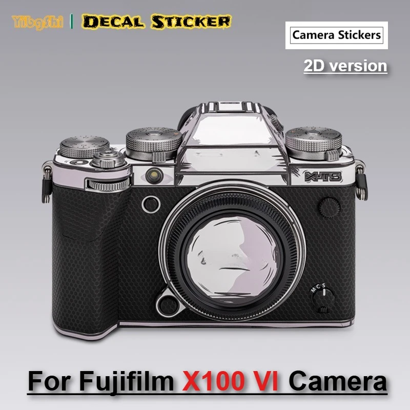 

X100VI Camera Customized Sticker For Fujifilm FUJI X100 VI Decal Skin Vinyl Wrap Anti-Scratch Film Protective Coat X100M6