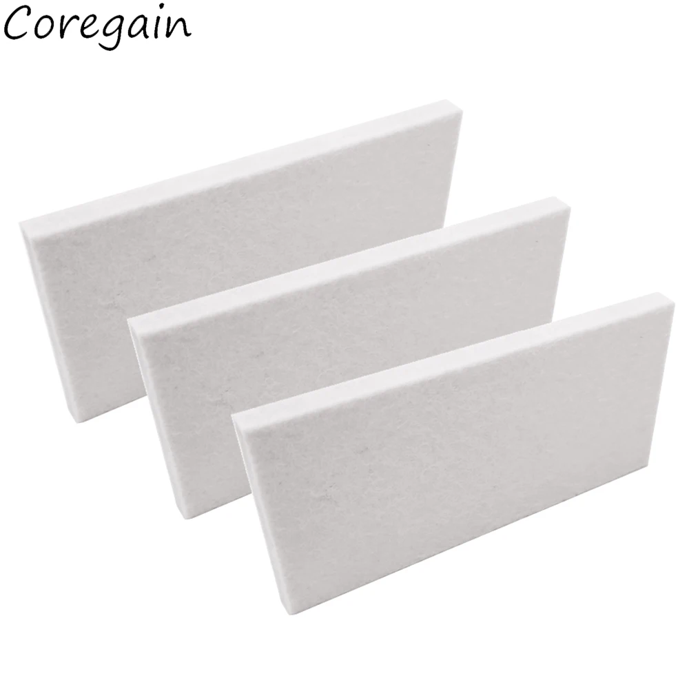 3pcs set 15cm 6 inches carbon fiber felt scraper Vinyl film Car packaging wallpaper laying auxiliary scraper window tinting tool