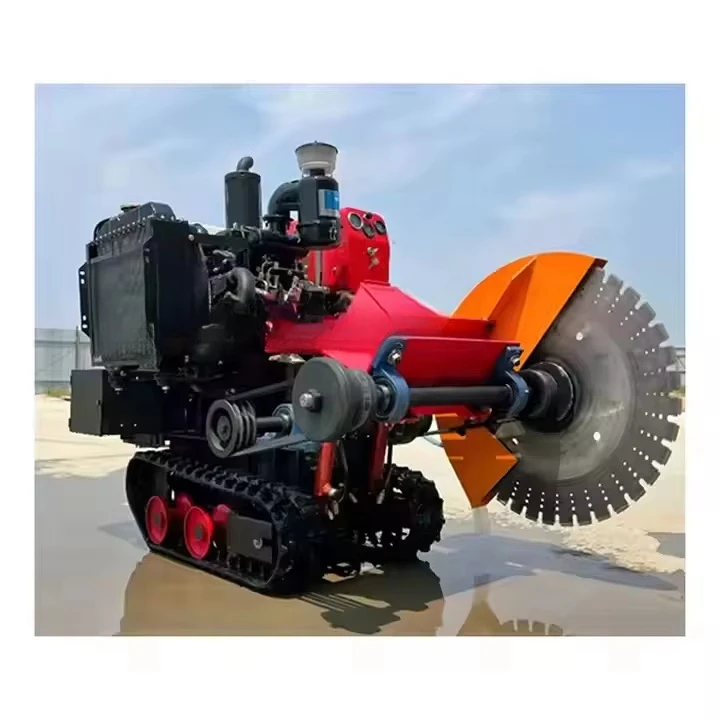 آلة قطع طحن الخرسانة لقطع الطريق من الأسفلت لموقع البناء