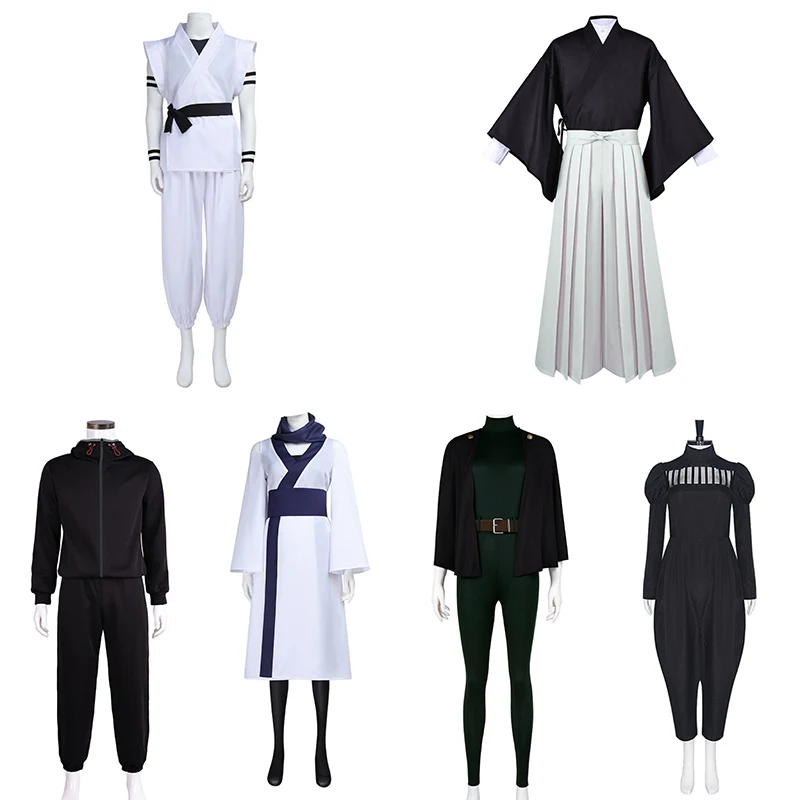 

Japanese Anime Multiple Styles Zenin Maki Cosplay Costume Zenin Naoya Kimono Uniform Set Halloween Women Men Carnival Cos Outfit