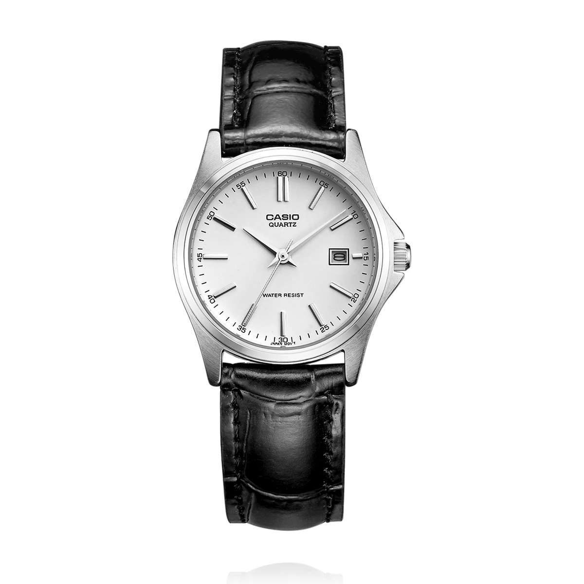 

CASIO LTP-1183E Ladies Dress Watch, Stainless Steel Case, Adjustable Leather Band, Daily Waterproof Elegant Timepiece for Office