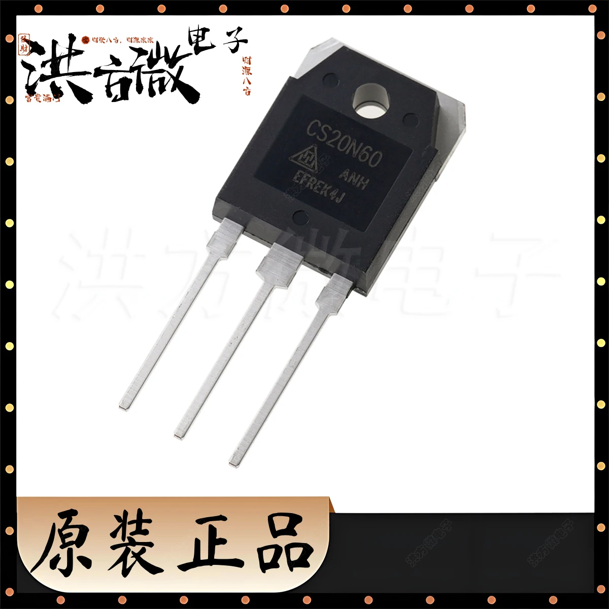 CS20N60 ANH CS20N60ANH TO-3PN Original Field Effect Tube CS20N60 600V 20A 250W 0.36Ω Silicon N-Channel Power MOSFETs CS20N60ANH