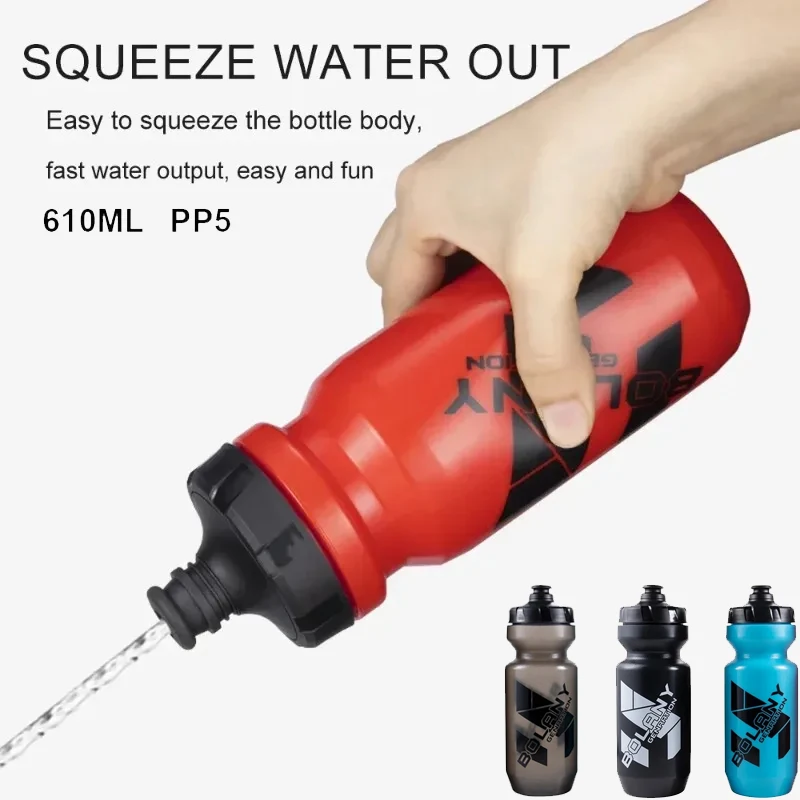 

Bolany 610ml PP5 Large Capacity Cycling Water Bottle - Lightweight & Leakproof Design for Gym, Outdoor Sports & Cycling supplies