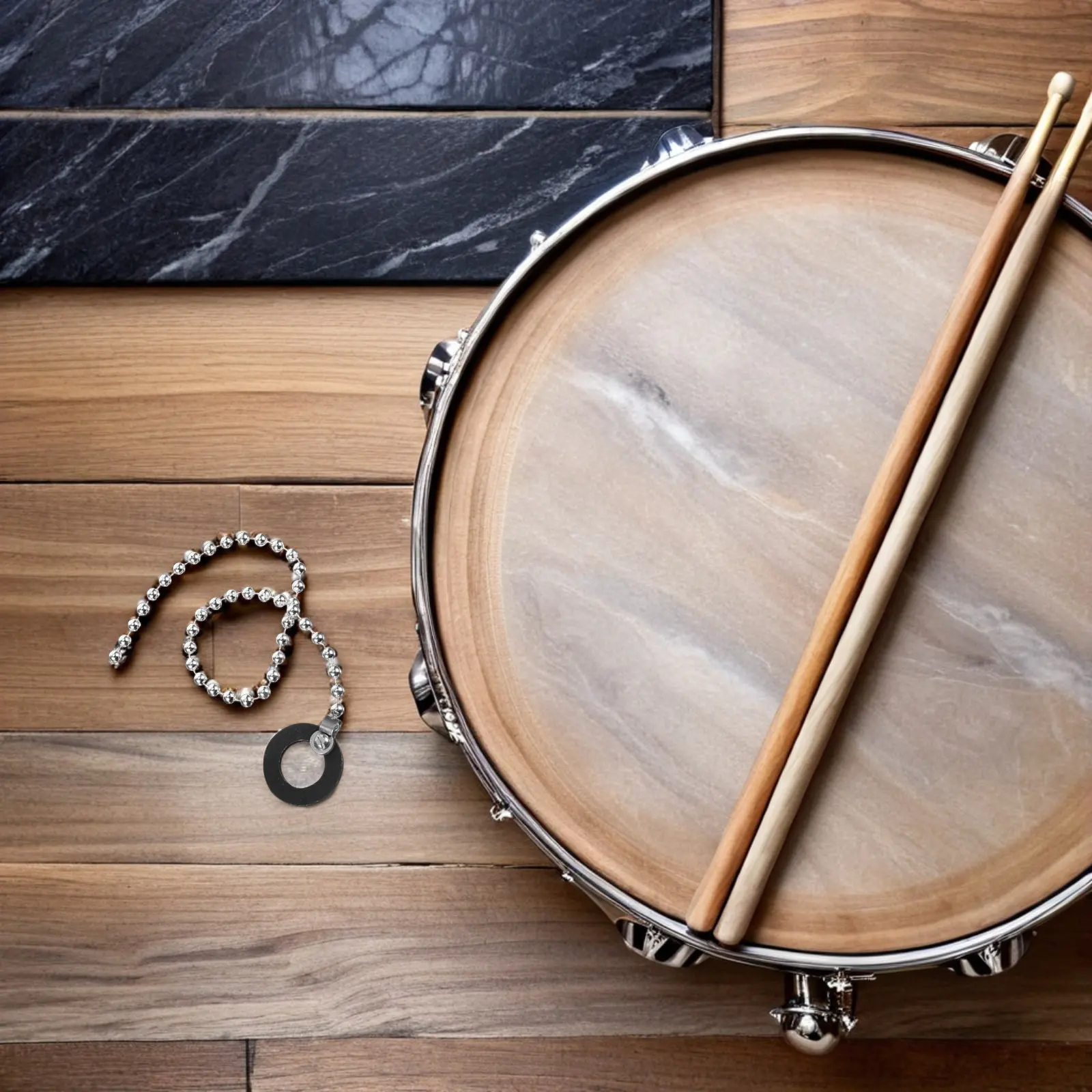 

Комплект из 2 цепей для тарелок ударных инструментов, джазовых барабанов, из сплава, с эффектом шипения, удлинительные, металлические, для инструментов, фурнитура