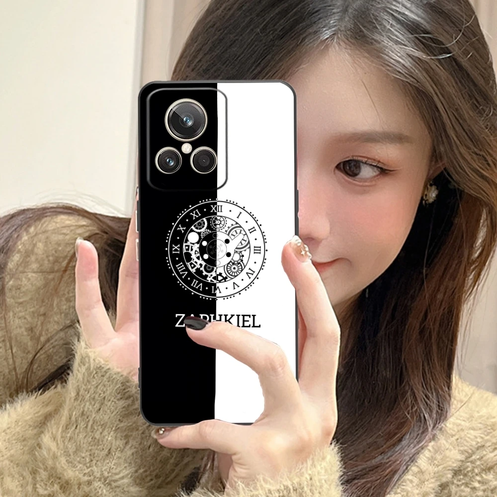 DAL Zaphkiel Cool Mobile Cell Phone Case for Realme GT 2 9i 8i 7i Pro X50 X2 C35 C21 C20 C11 C3 Black Soft Phone Cover Shell