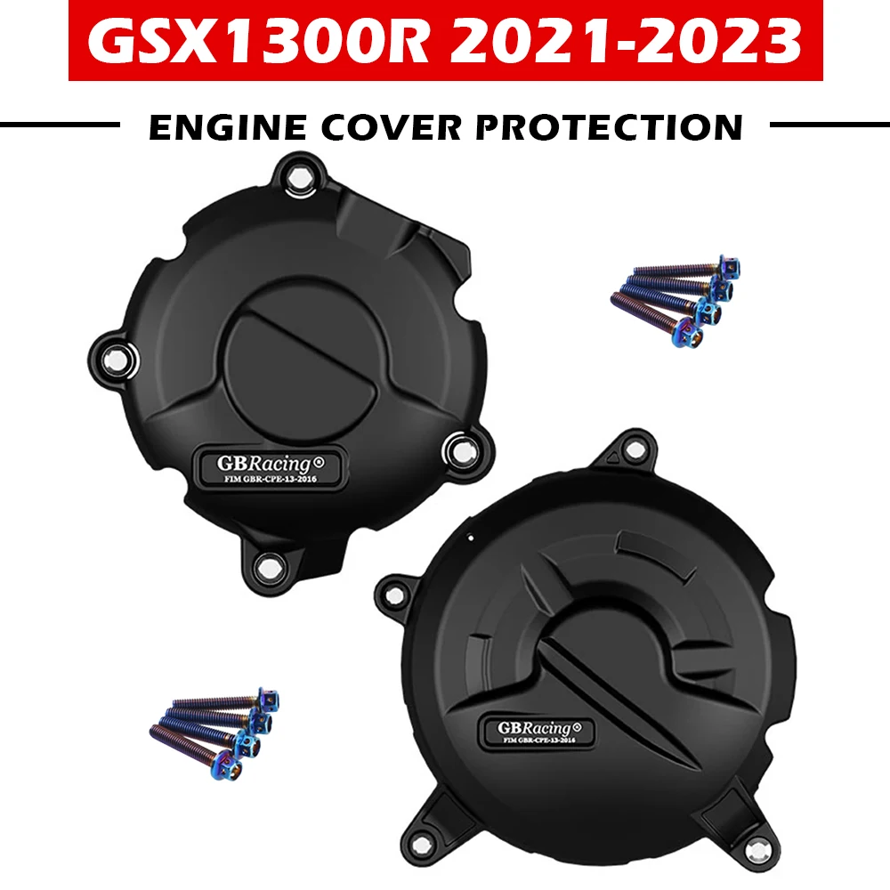 

Motorcycles Engine Cover Protection Case For Case GB Racing For SUZUKI GSX1300R HAYABUSA 2021-2022-2023 GBRacing Engine Covers