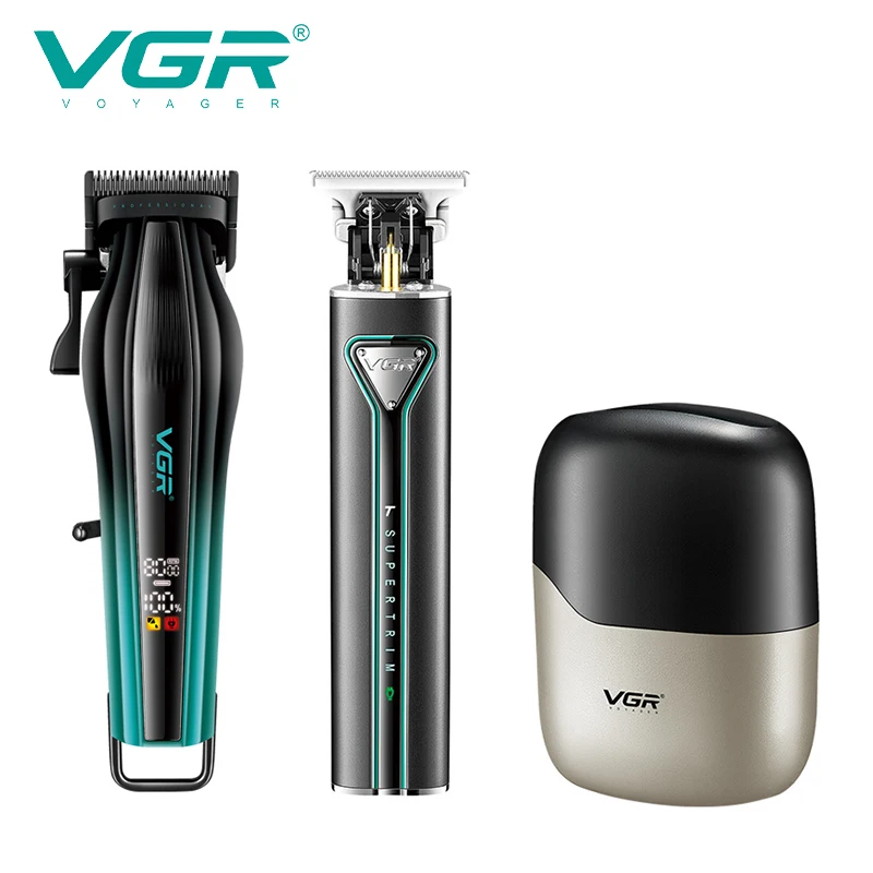 

Набор машинки для стрижки волос VGR Vgr 273 9000 об/мин, машинки для стрижки волос, мужской профессиональный парикмахерский набор 009, машинка для стрижки и триммер 45