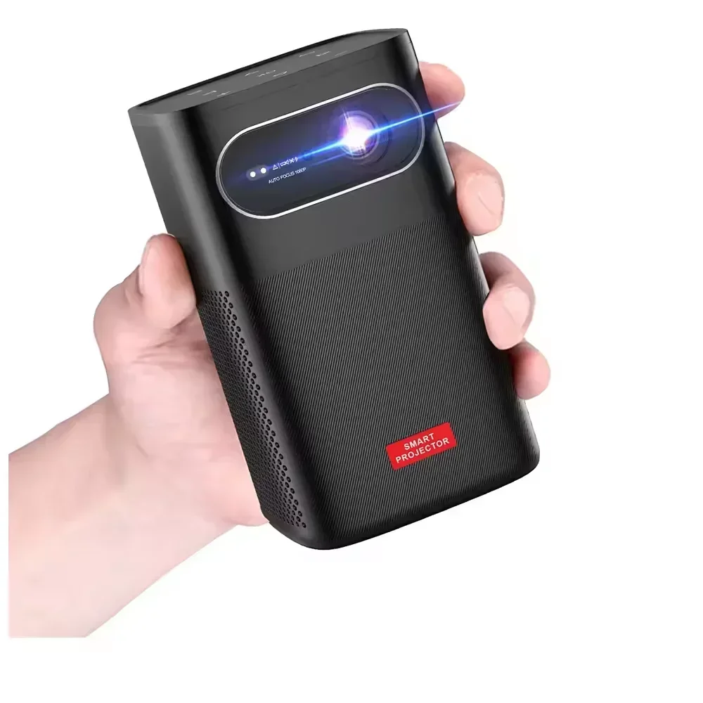 2025 Premium Products M1 DLP portable projector 4K Full HD 3D mini projector 5G wfi and BT android Auto focusing