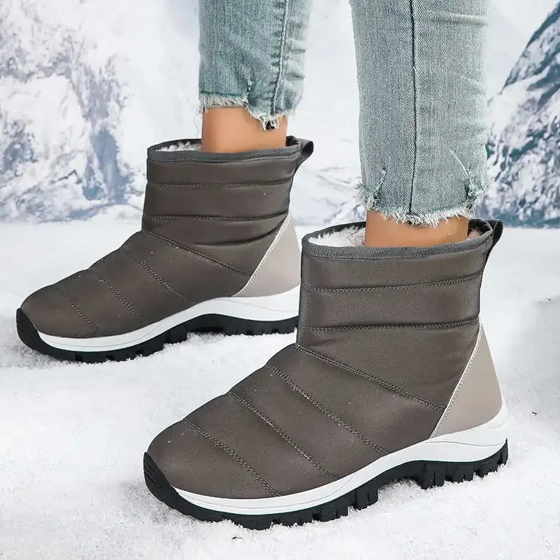 Slip-resistant pemanas listrik wanita sepatu Trekking Hiking wanita Fashion Sneakers olahraga Tenix Shose Trnis produk