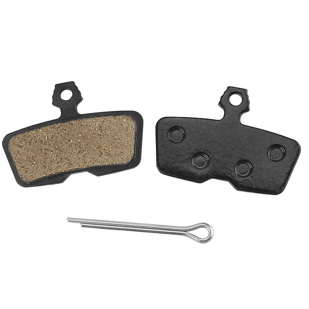 Semi Metal Disc Brake Pads Parts Mountain Bicycle Replacement Resin Road Bike 40*28.5*4mm About 27g/Set Accessories