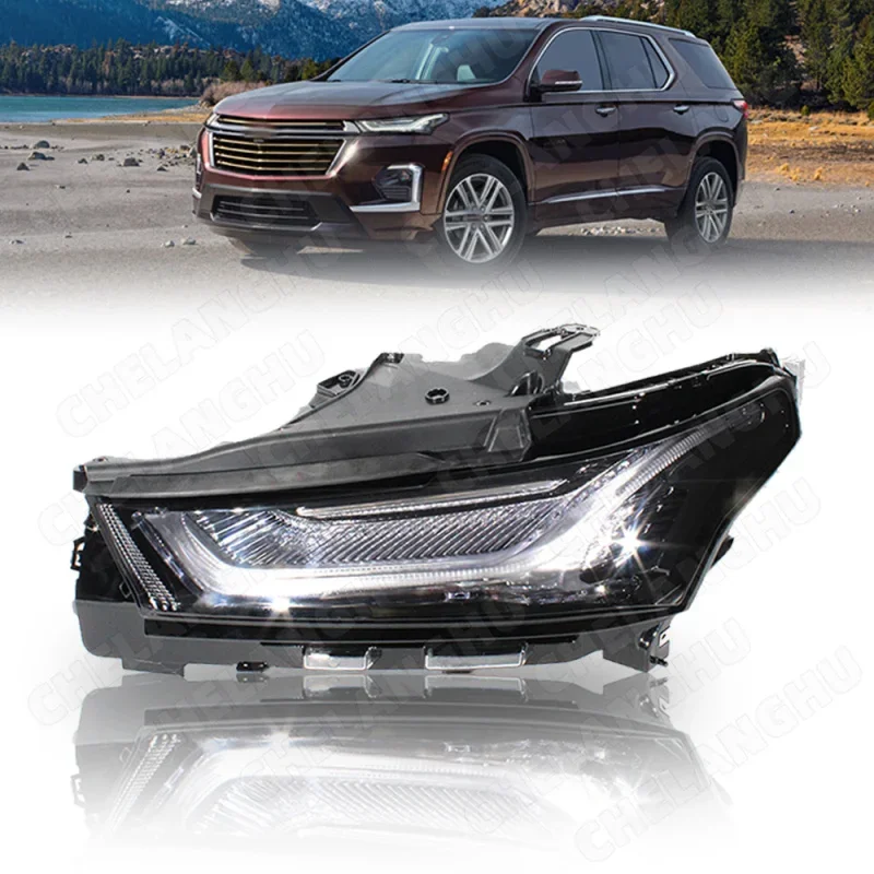 

1Pc Left Side LED Daytime Running Light For Chevrolet Traverse 2022 2023 2024 Car DRL With Turn Lamp 85584765