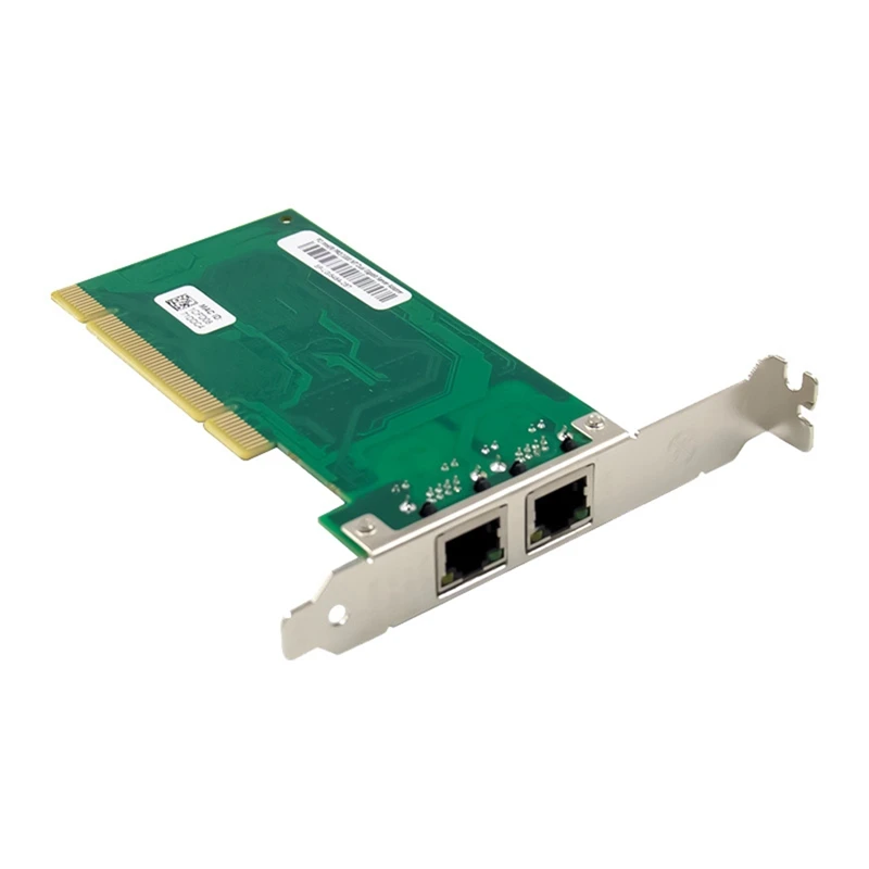 Tarjeta de red PCI NEW-ST7250 de doble puerto, tarjeta de red Gigabit, Chip I82546, servidor de escritorio, compatible con Wake Up LAN