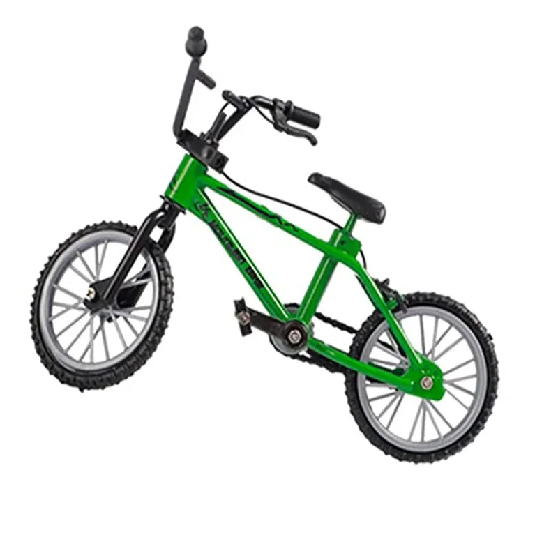 1PC Mini Model Alloy Bicycle Toy Finger Mountain Bike Simulation Metal Finger Bike Funny Educational Toys Gift for Children Kids