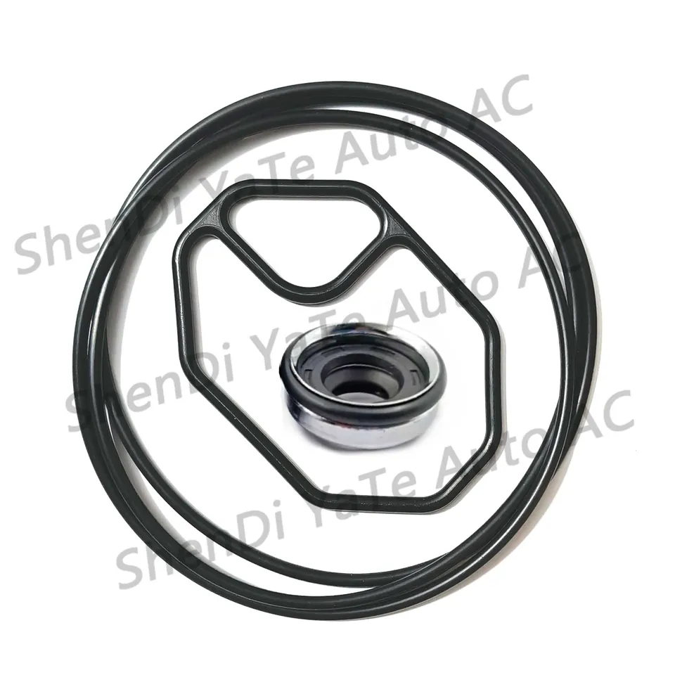 A/C Compressor Seal Gasket O-Ring Shaft Seal Stamp Set For Nippon