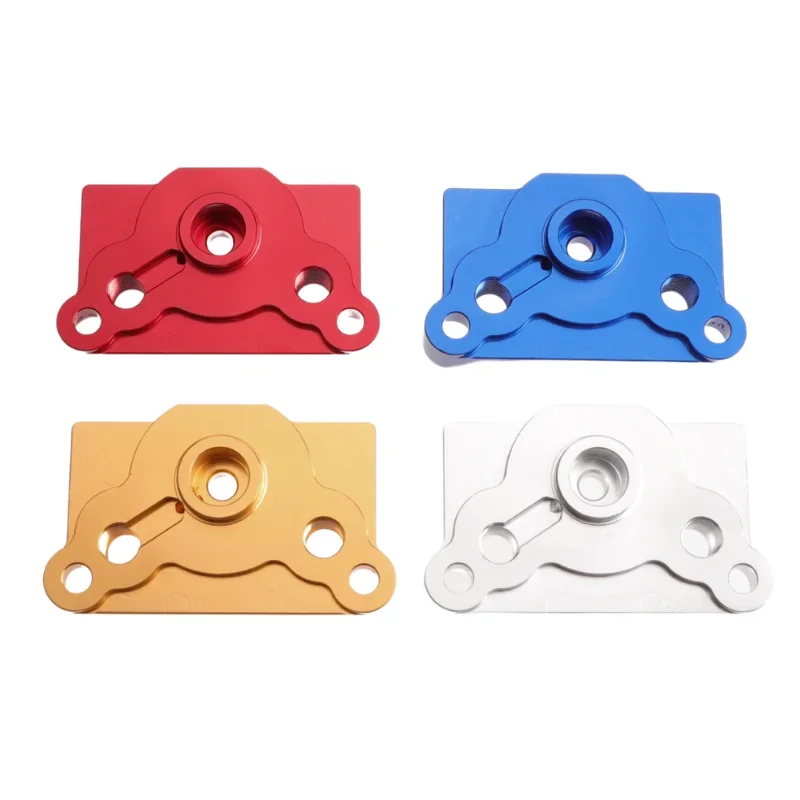 CNC Plate Cylinder Cover Universal Motorcycle Oil Cooler Adapter CNC Side Cover For 110/140/150/160CC Horizontal Dirt Bike Engin