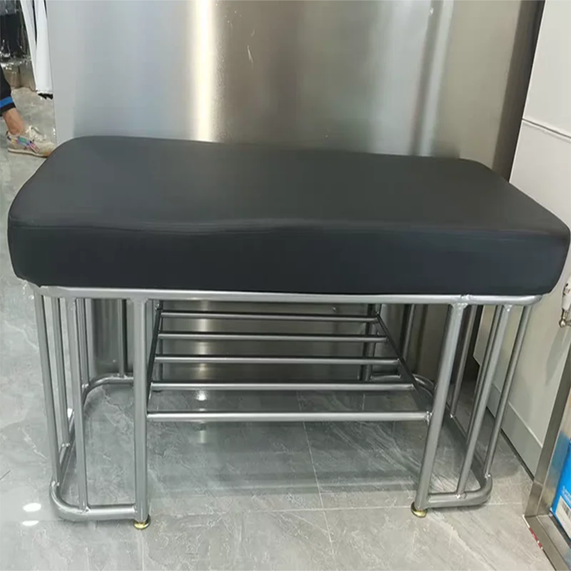 Dostosowany kolorowy stołek na buty z półką do przechowywania butów, drzwiami, domowy stołek na sofę, otomana, prosty salon, rozkładana sofa