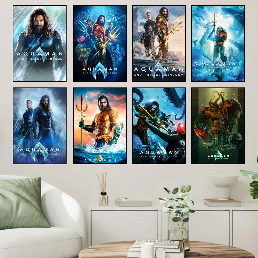 

BEAST KINGDOM DC A-Aquaman and the Lost Kingdom Poster Home Prints Wall Painting Bedroom Living Room Decoration Office