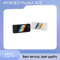 AYANEO Pocket ACE Horizontal retro handheld IPS screen HD quality second generation Snapdragon G3x gaming platform