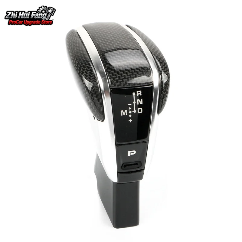

Подходит для Porsche Panamera, ручка переключения передач из сухого углеродного волокна, модификация салона автомобиля