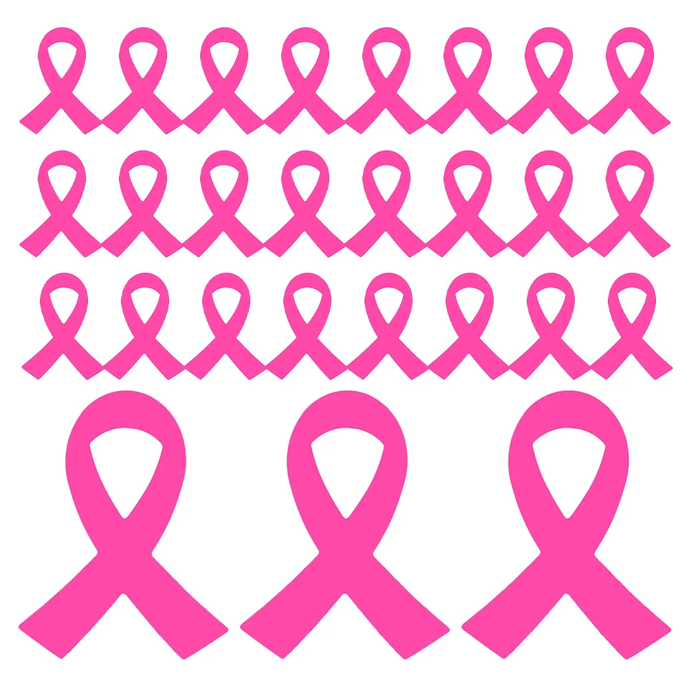 320 pezzi di decalcomanie a nastro rosa adesivi per la consapevolezza del cancro al seno decorazione fai da te per forniture per feste di benessere pubblico
