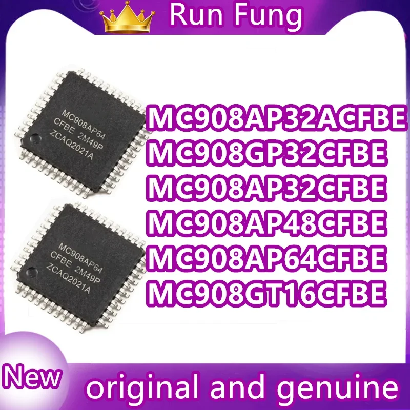 

MC908GP32CFBE MC908AB32CFUE MC908MR32CFUE MC908AZ60ACFUE MC68HC705X32CFU4 IC чипсет, новый, оригинальный, в наличии