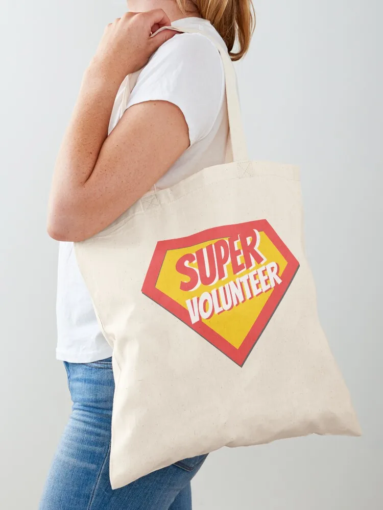 Volunteer Gifts Super Volunteer Tote Bag Women's bag Fabric bag shopper woman Women's shopper