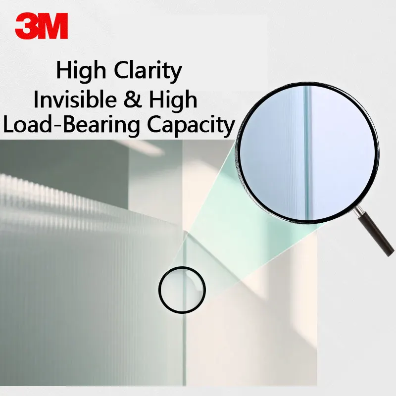 3M VHB Double Sided Adhesive Tape  High Strength  High Adhesion Acrylic Transparent Residue Free Heat Resistant Nano Tape Sheet view 4