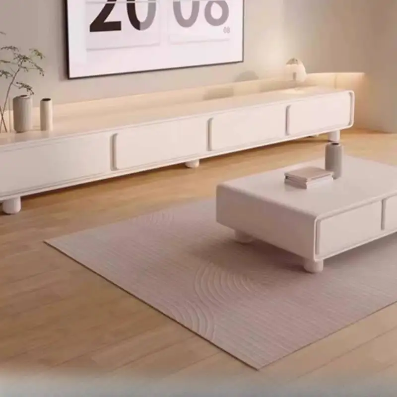 

White Vertical Extended Tv Stand Universal Alone Wooden Designer Modern Tv Stands Nordic Minimalist Fernsehen Tisch Furniture