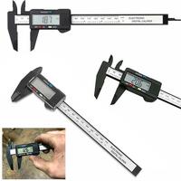 LCD Display 150mm Electronic Digital Caliper Vernier Calipers Gauge Micrometer with Storage Box for Mechanical Component Measure