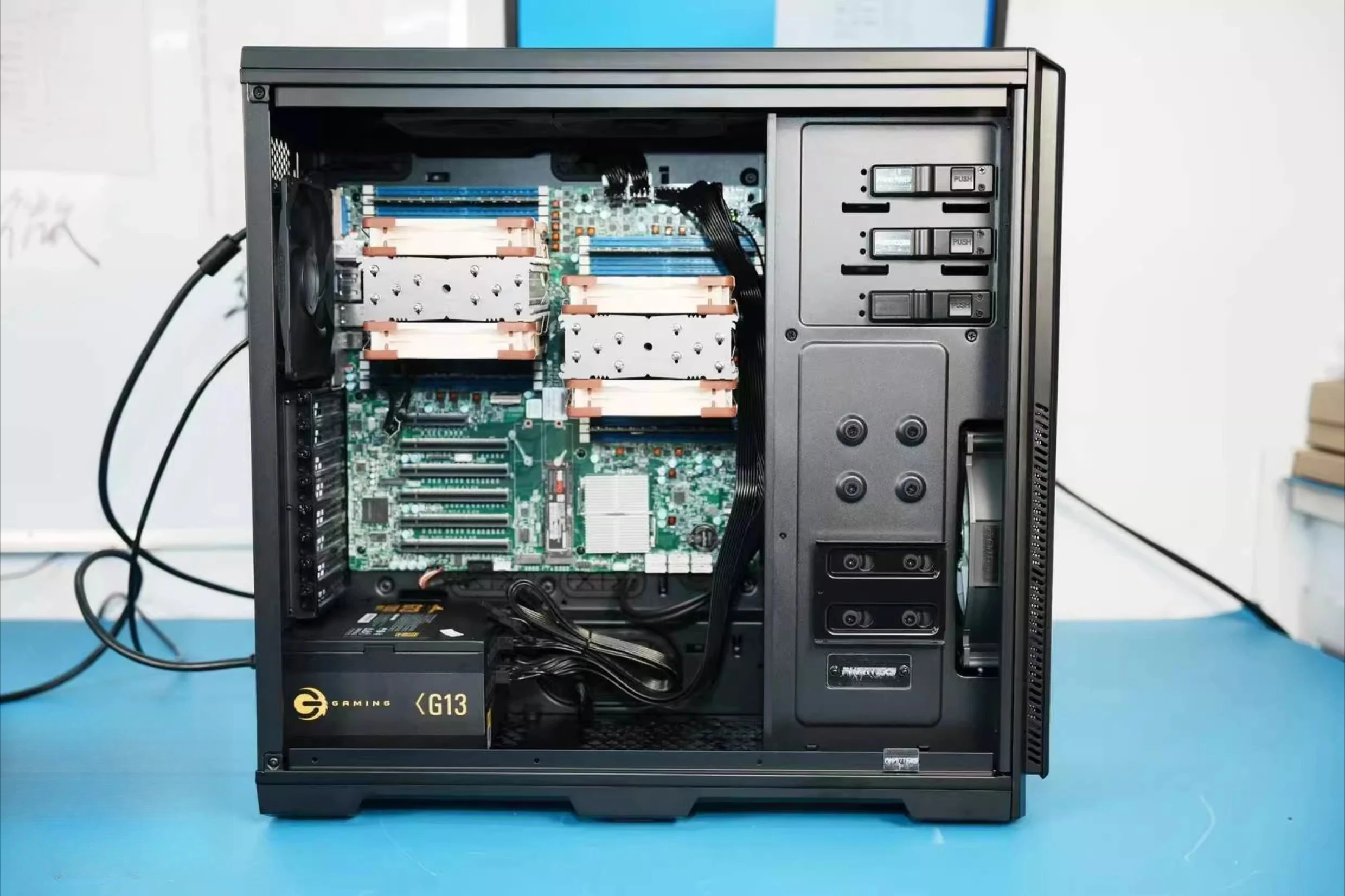 32 ядра, 64 нити рабочая станция 3200 64G*8 2T NVME