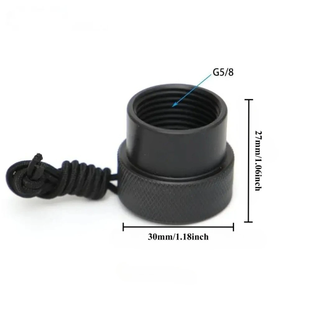 1PC DIN-threaded dust protection plug for diving, suitable for first-stage regulator cylinder valves