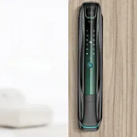 SMARTEK I9 Waterproof Camera Automatic Tuya APP Wi-Fi Record Video ID 3D Face Recognition Smart Door Lock With Eye Scanner