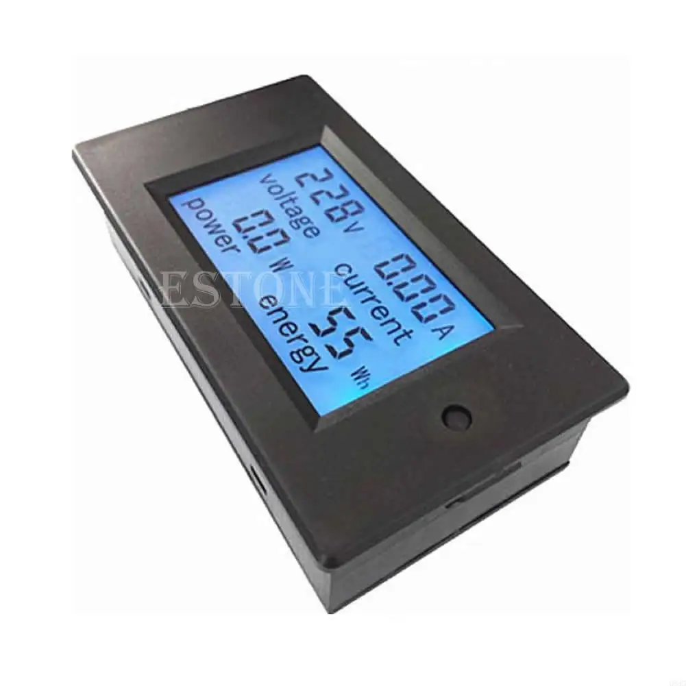 

G88B 20A 100V LCD Digital Watt Current Power Meter Ammeter Voltmeter