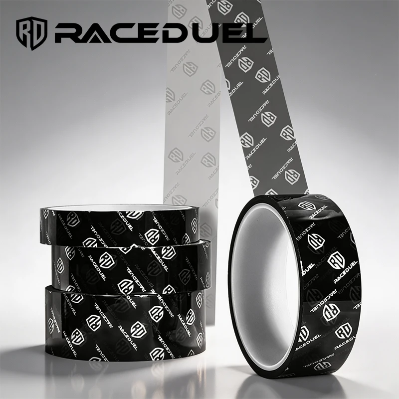 RACEDUEL 25mm Tubeless Rim Tape 25-35mm 10M High Adhesive Bicycle Rim Strip for MTB Road Bike Durable Cycling Vacuum Tires
