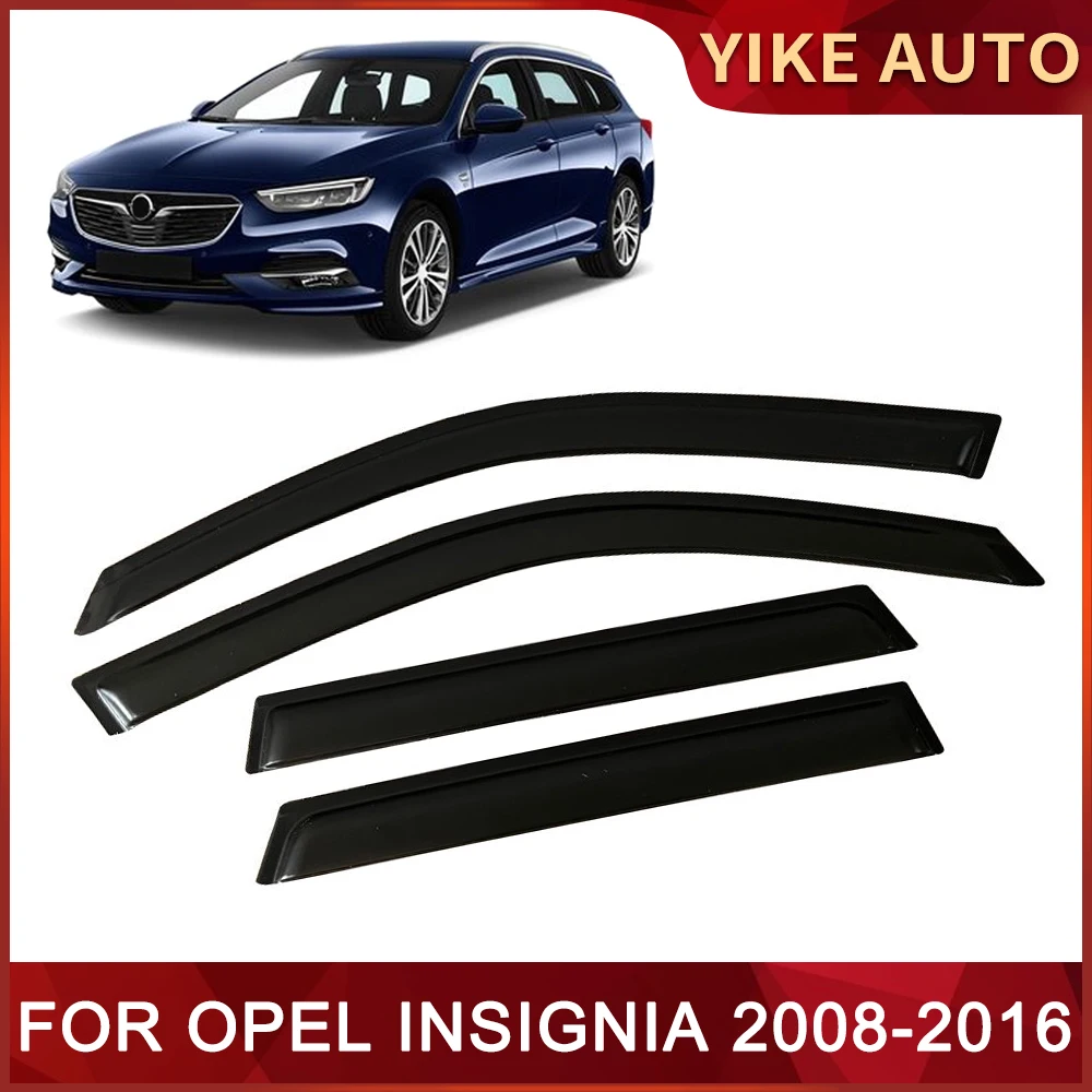 

Window Visor for OPEL INSIGNIA 2008-2016 Weathershied Door Visor Wind Sun Rain Guards Side Window Wind Deflectors Auto