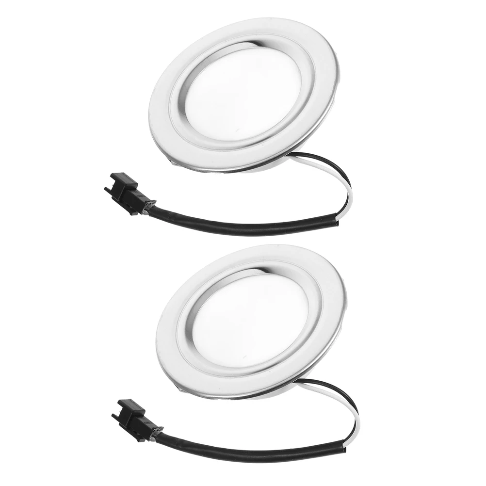 

2pcs LED Range Hood Light Bulbs Stove Hood Kitchen Lamp Cooker Bulb Replacement Efficient Oil Resistant Easy