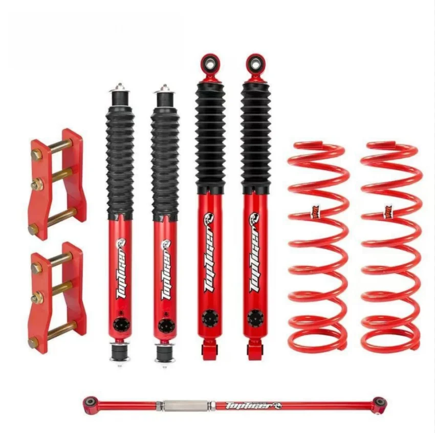 Shock Absorbers Compatible for LC70, LC71, LC76, LC78, and LC79 Series Suspension Upgrade Kits for Improved Comfort.