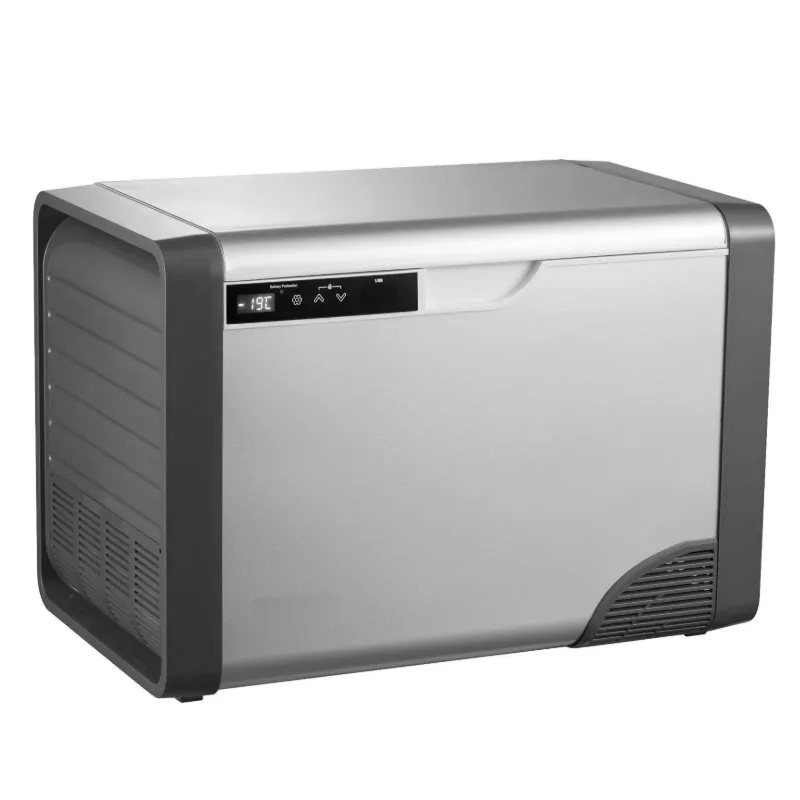 Compresor de doble propósito para coche y hogar, refrigerador pequeño portátil de viaje, protección inteligente de batería, 20l