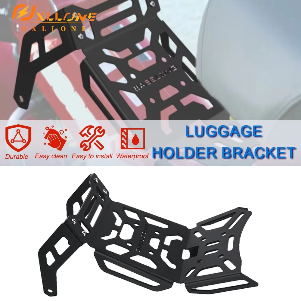 

For Honda CT125 Trail 125 Hunter Cub 2021-2025 2024 Motorcycle Center Storage Rack Center Rack Carrier Luggage Holder Bracket