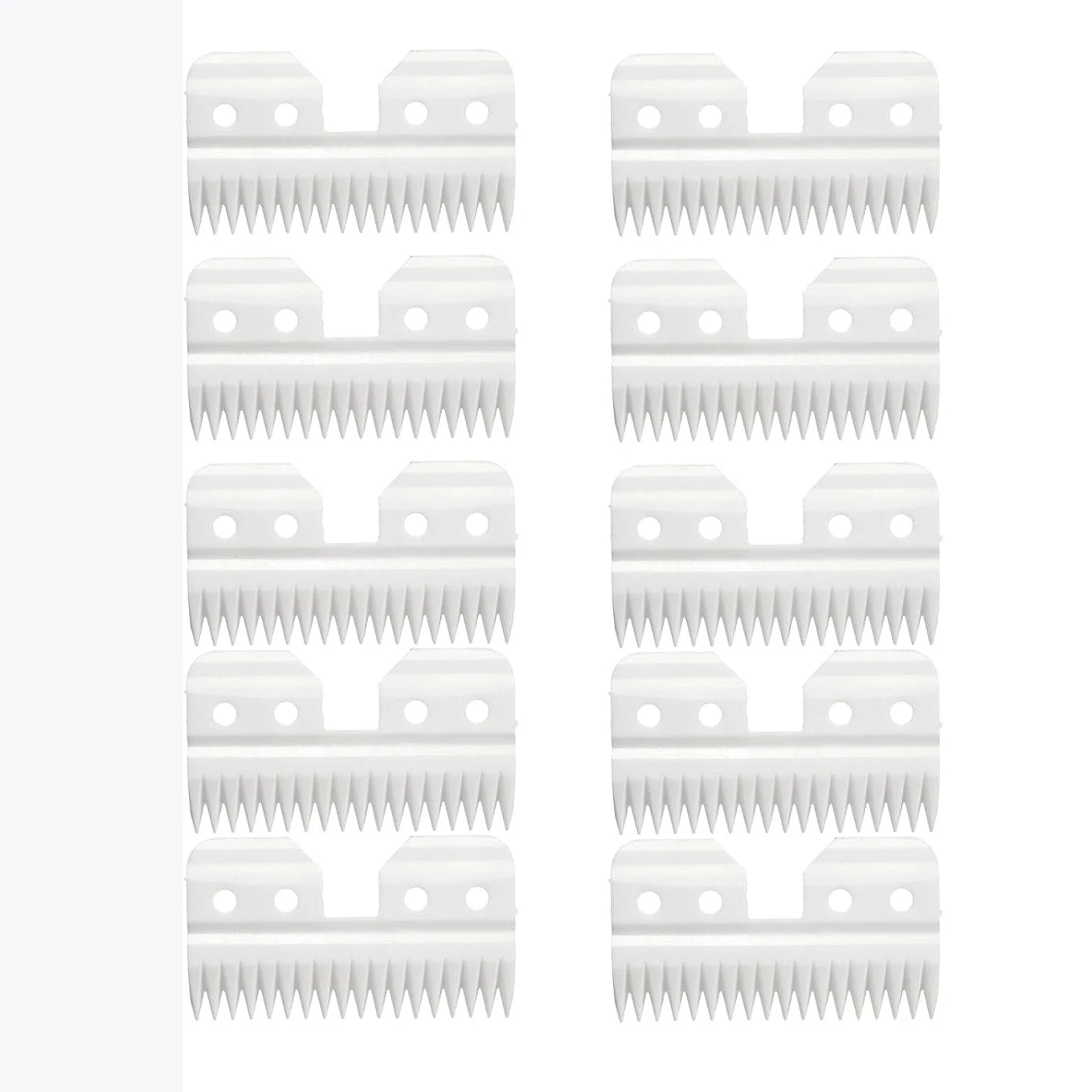 شفرات قلاب سيراميك لتغذية أوستر السريعة ، شفرات قلاب لتزيين الكلاب A5 ، wahlkm2 KM5 KM10 و Andis ، 18 أسنان