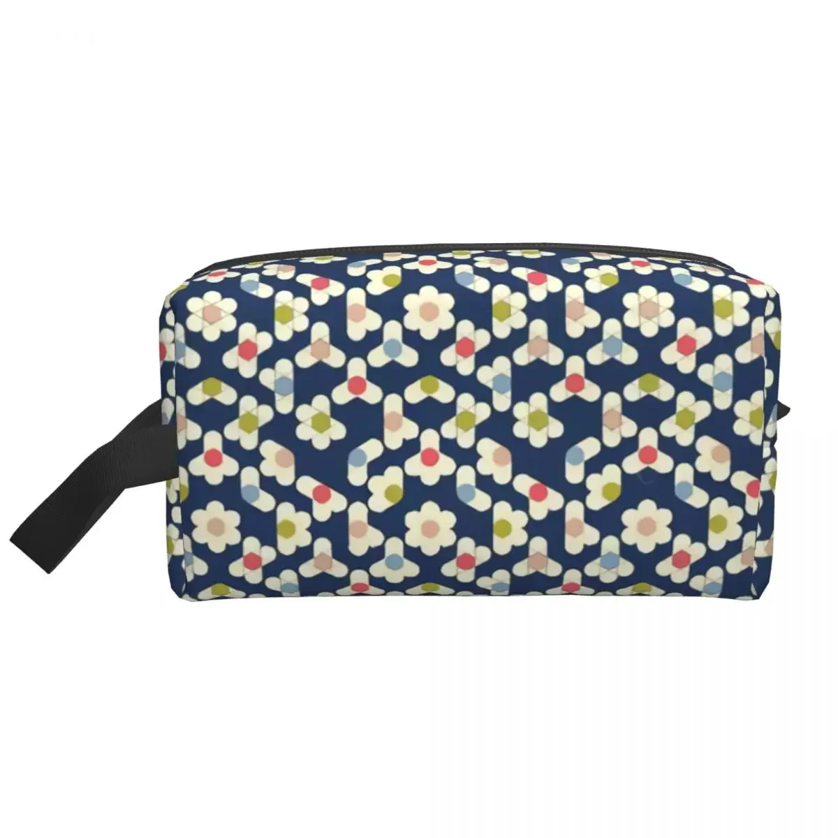 Custom He Loves Me Blueberry Toiletry Bag Women Orla Kiely Makeup Cosmetic Organizer Lady Beauty Storage Dopp Kit Case