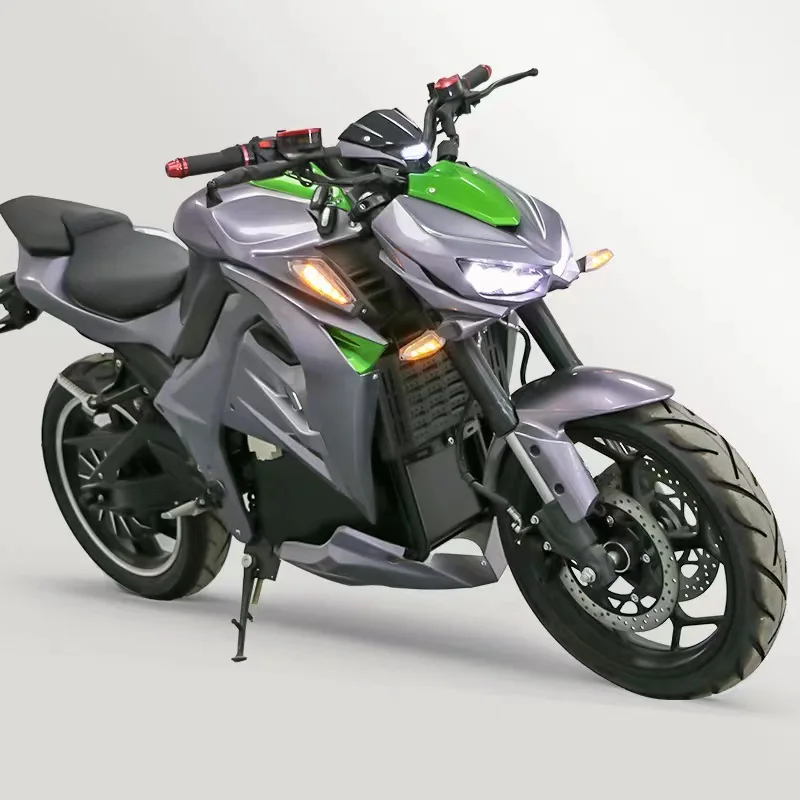 Python High Speed Off-road Electric Motorcycle Strong Power 3000w 8000w 17'' Tire Double Passengers Racing Motorcycle for Adults