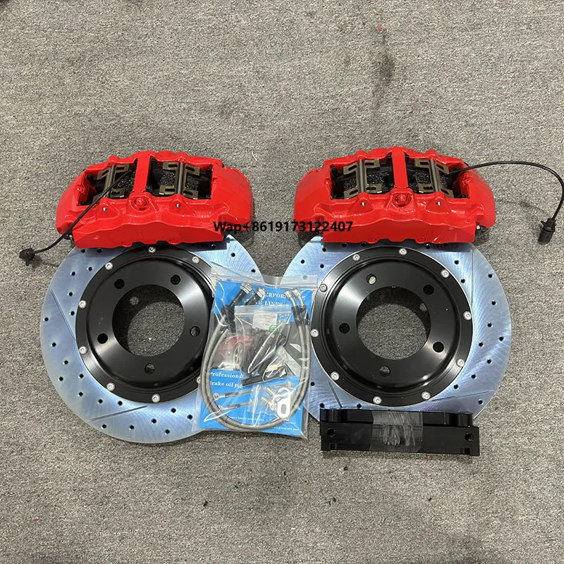 

GT8 Brake Caliper 8 Big Pot Kit for 380-390-410mm Brake Disc for 19 Inches and Above Wheel LC200 Cruzer/Sequoia