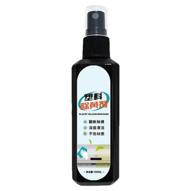 

Car Interior Restorer 100ml Auto Detailing Supplies Highly Concentrated User Friendly Yellowed Auto Trim Restore Detailing Agent