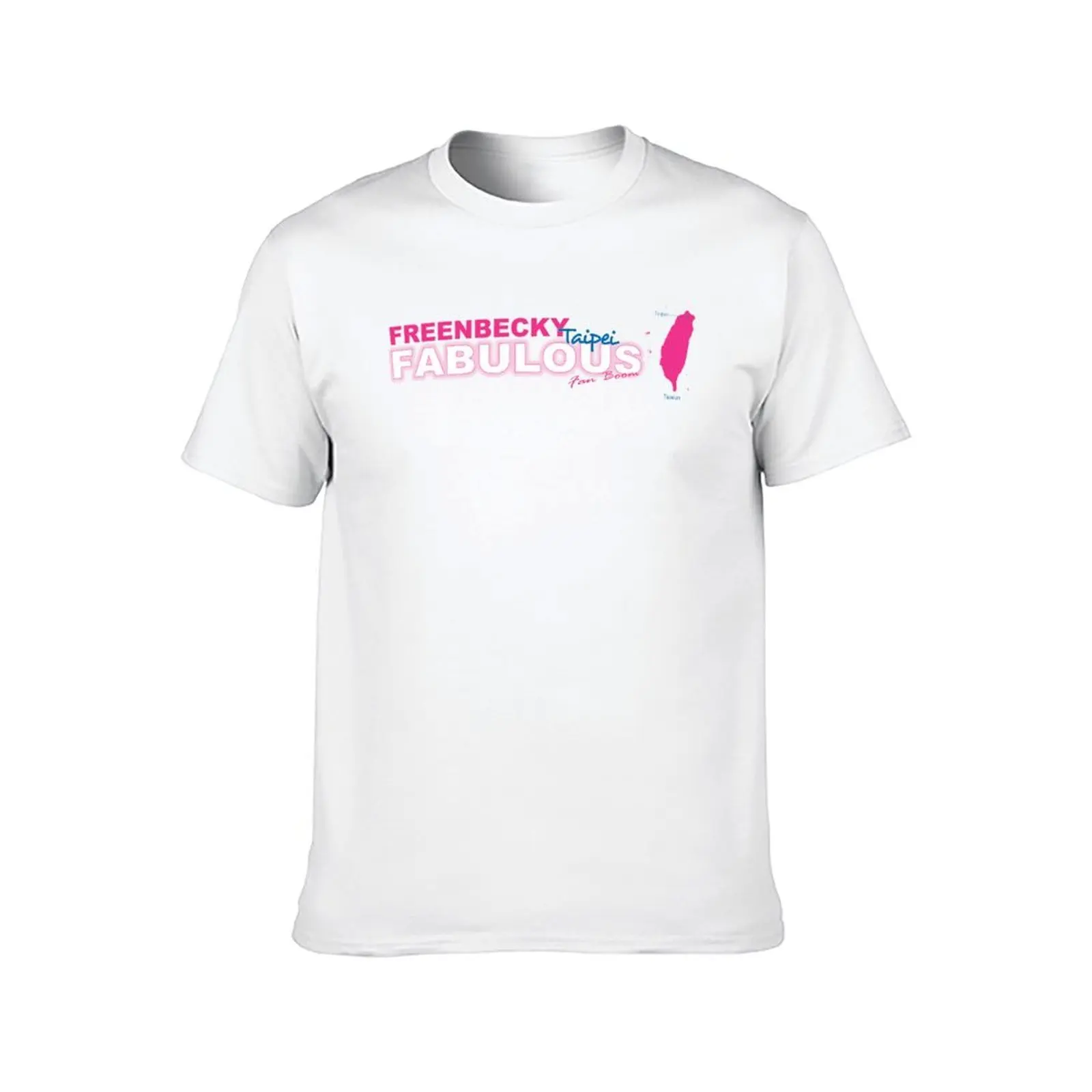 Freenbecky Fanboom Taipei I تي شيرت رجل تي شيرت عالية الجودة الفاخرة العلامة التجارية تي شيرت رجل القطن تي شيرت