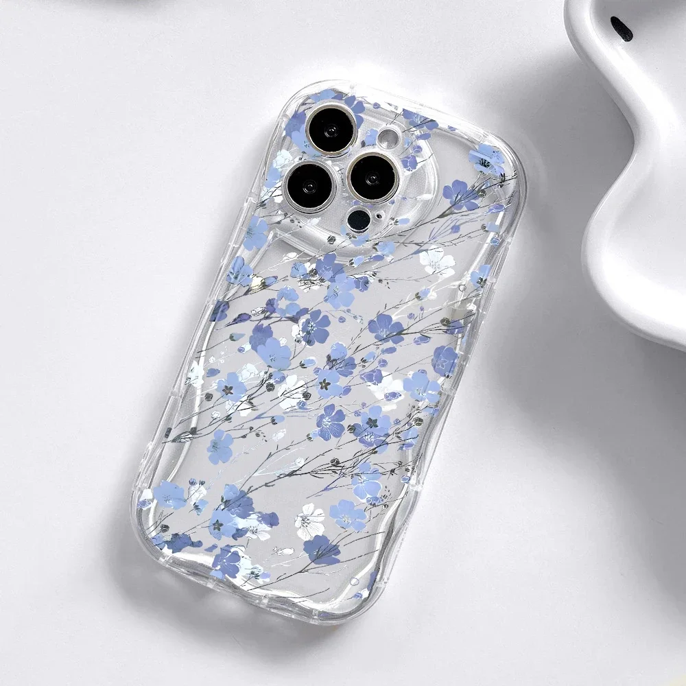 حافظة مطبوعة على شكل زهرة الكرز لهاتف OPPO Reno 13F 12F 11F 13 12 11 8 Pro 5G 7 4G 5 6 Lite A57 A58 A77 A78 A79 5G A38 A18