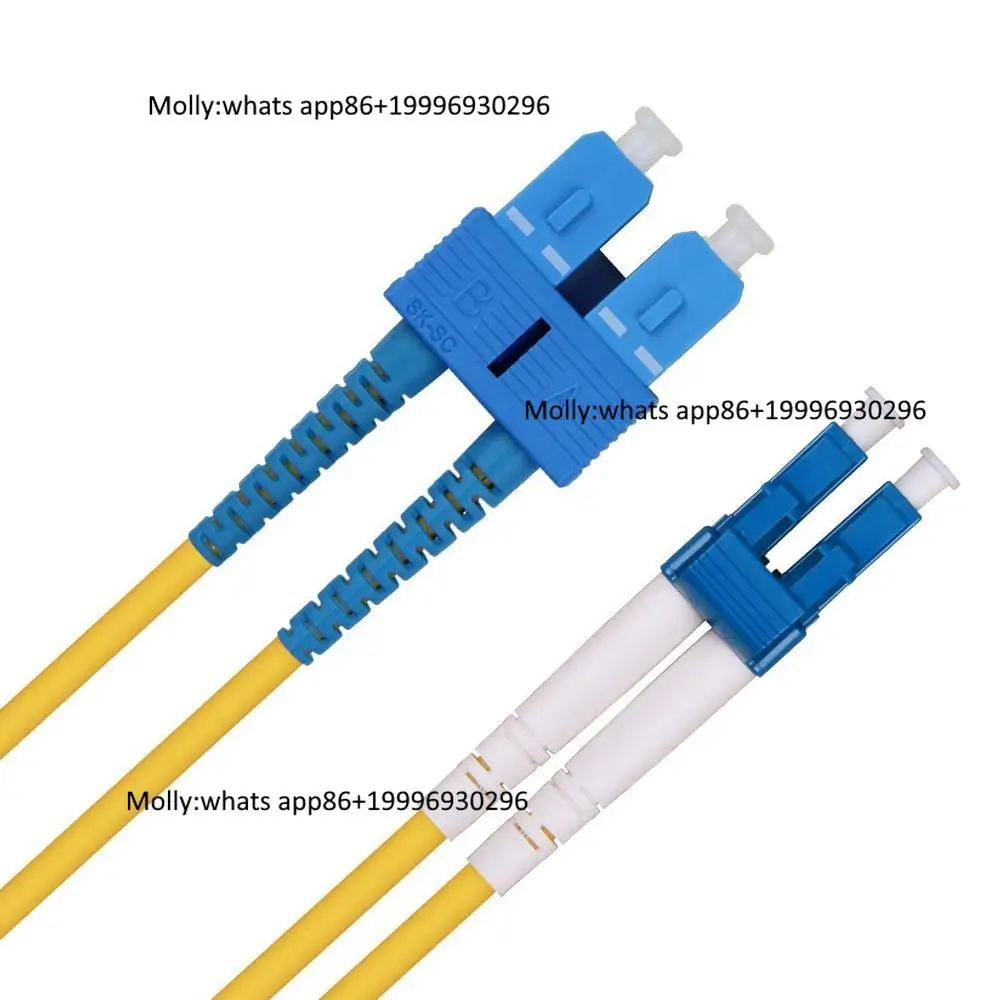 Fiber Optic Patchcord SC / UPC - LC / UPC Singlemode Duplex SM DX for FTTX Project