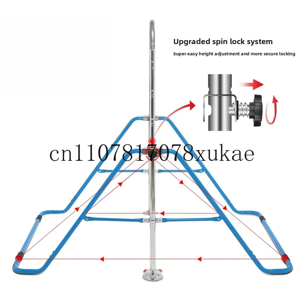 

Gymnastics Horizontal Bar for Kids Folding Adjustable Height Home Training Bar Equipment Gym Equipment for Home Pull Up Bar