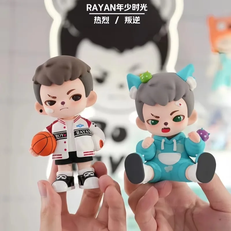 ในสต็อกแท้ Boy Rayan รุ่นที่สองกล่องตาบอดน่ารักของเล่นของขวัญเครื่องประดับของเล่นอินเทรนด์เดสก์ท็อปตกแต่งน่ารักวันหยุดของขวัญ