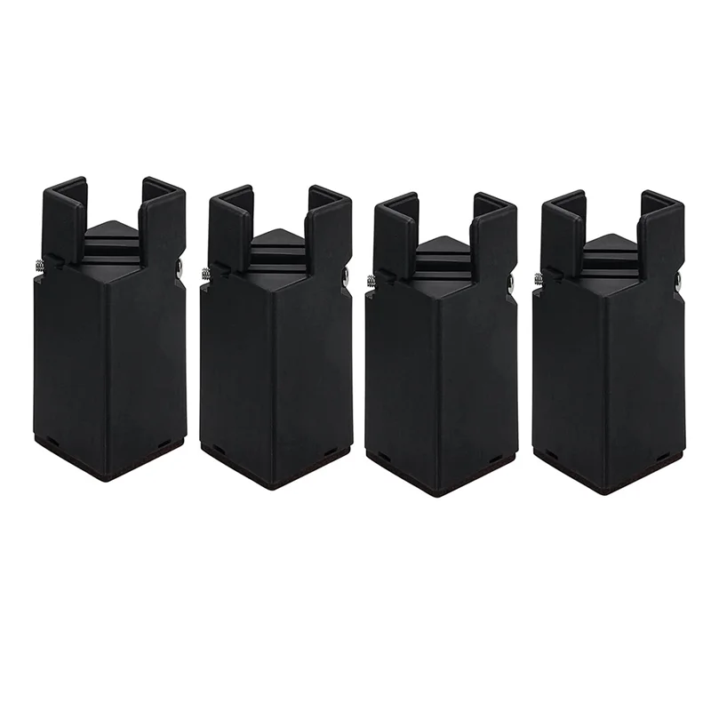 

A06R 1Set Furniture Risers With Adjustable Screw Clamp Table Risers Chair Risers Bed Risers 4 Inch